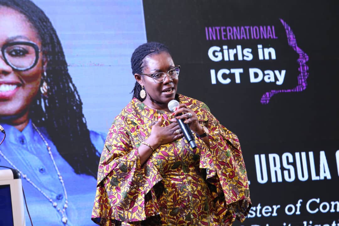 Ursula urges girls to acquire vital ICT skills